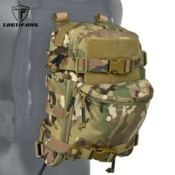 Tactifans-Mini bolsa de hidratación MOLLE, Panel trasero de agua, bolsillo de vejiga, chaleco táctico Airsoft, paquete de accesorios