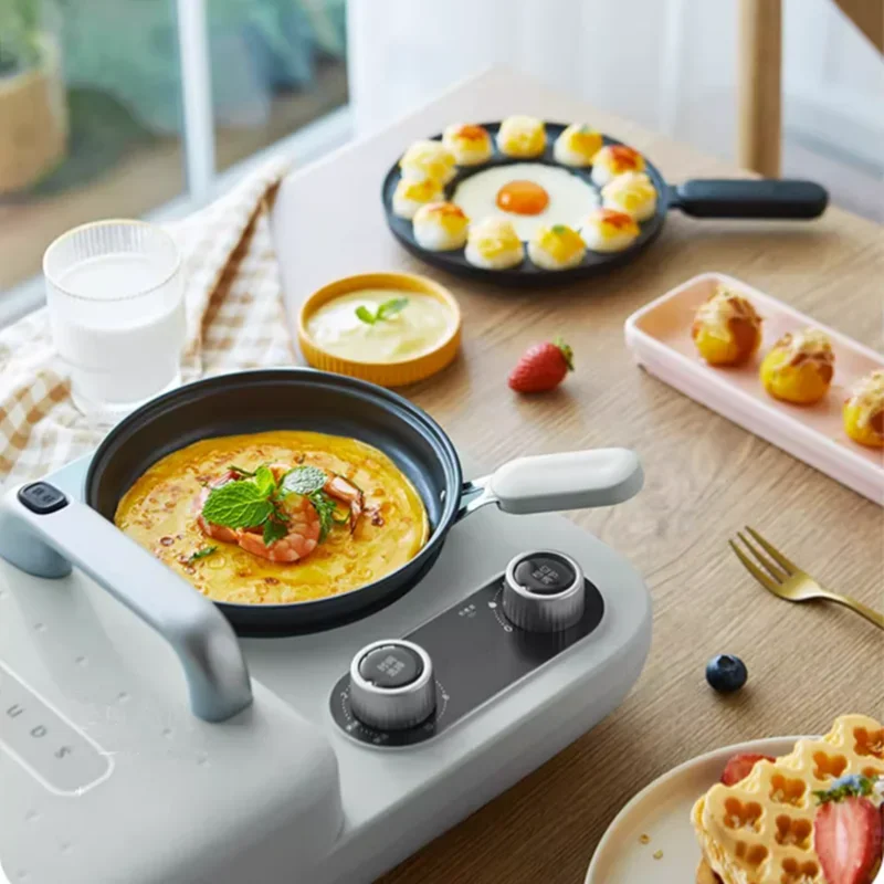 صانع الساندوتشات 220 فولت، طباخات متعددة، محمصة الإفطار، وعاء الطبخ، مقلاة غير لاصقة، أجهزة الطبخ