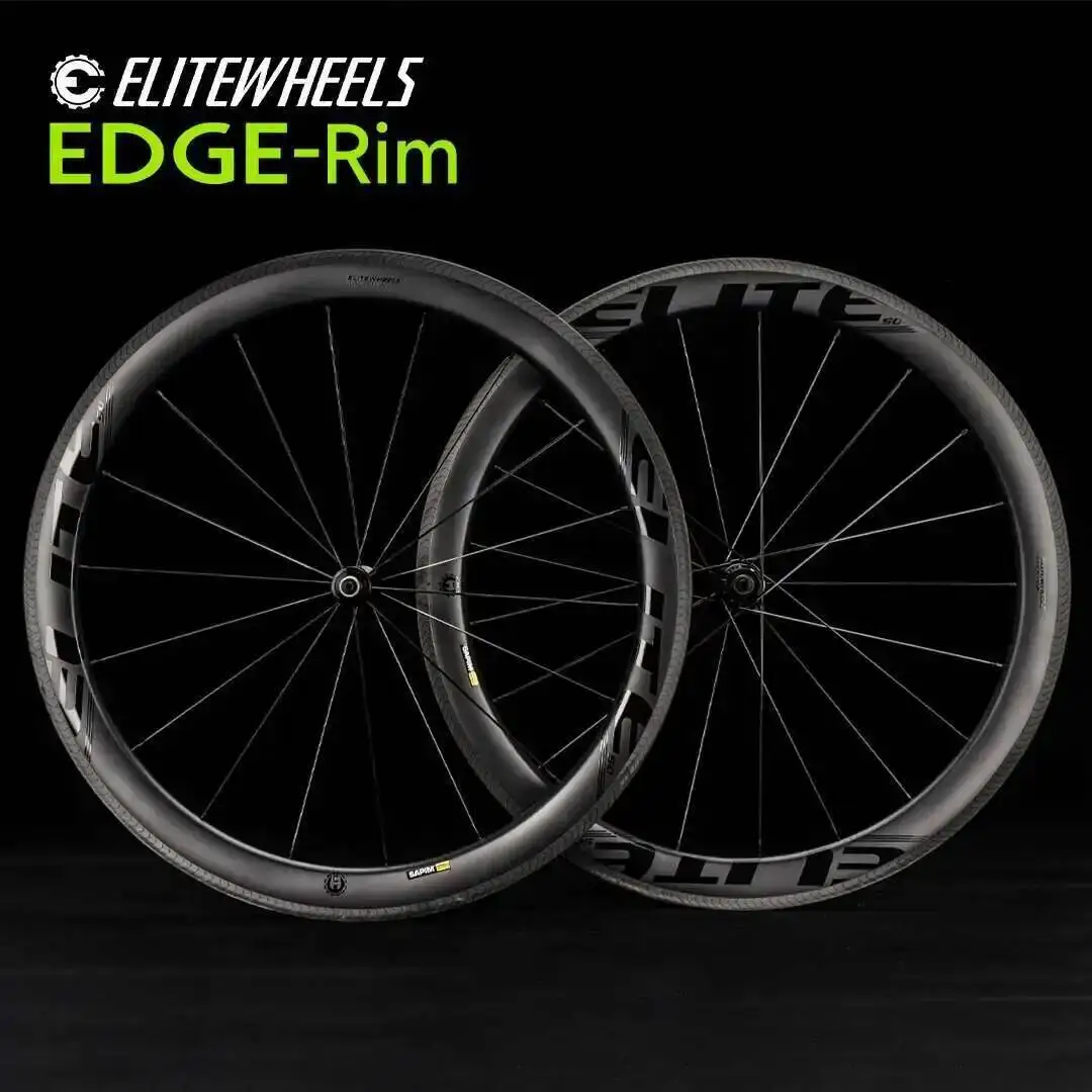 美品 ELITEWHEELS EDGE-GRAVEL2.0 セラミック リアのみ EliteWheels-超軽量溶接ホイール,カーボンホイール,ディスク
