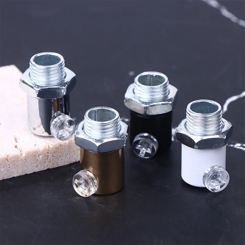 5Pcs Steel Wire Power Cord Pendant Light Cable Lock Lamp Metal Lock Cable Card Tie Anti-fall Lock Device 4Colors