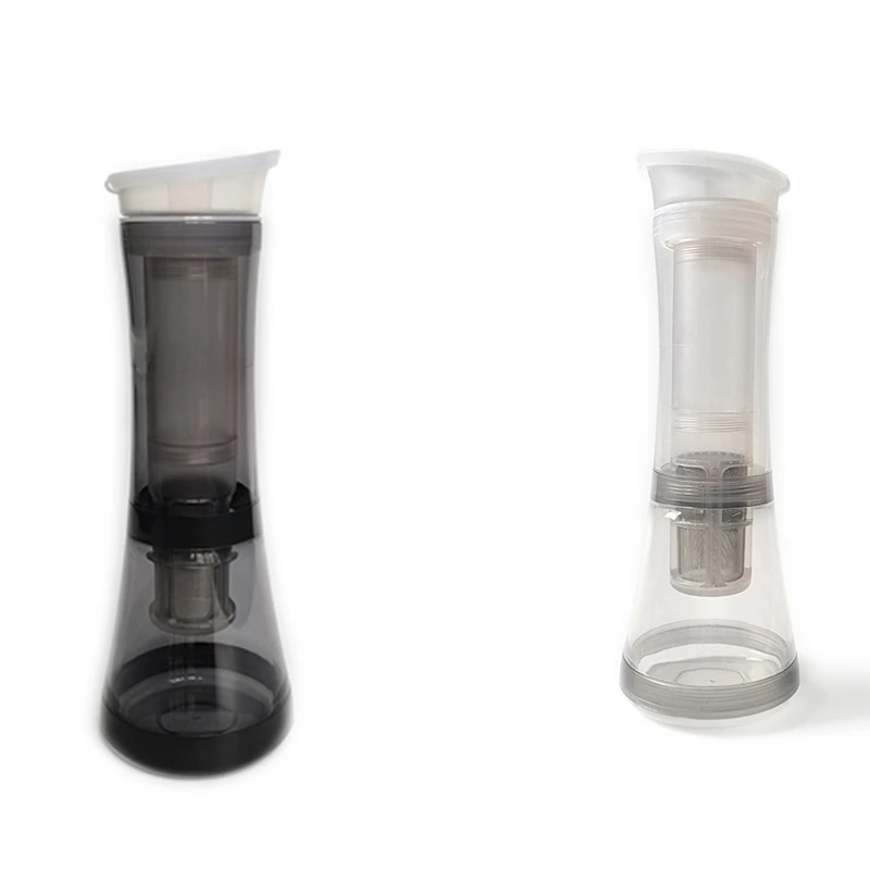 

ABKY-Cold Brew Coffee Maker With Airtight Lid, Stainless Steel Filter, Reusable Iced Coffee Dispenser For Home & Office Use