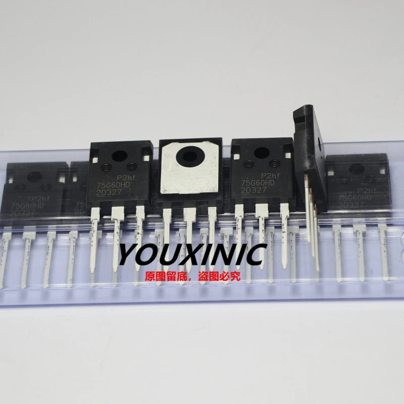 YOUXINIC 100% New Imported Original FGW75N60WQ  75G60WQ FGW75N60HD 75G60HD MBQ60T65PES 60T65PES TO-247 IGBT Single Tube 75A 600V