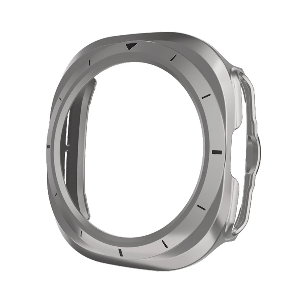 Cover rigida per PC per Samsung Galaxy Watch 7 Ultra 47mm custodia protettiva paraurti senza pellicola per schermo per Galaxy Watch 7 Ultra accessori