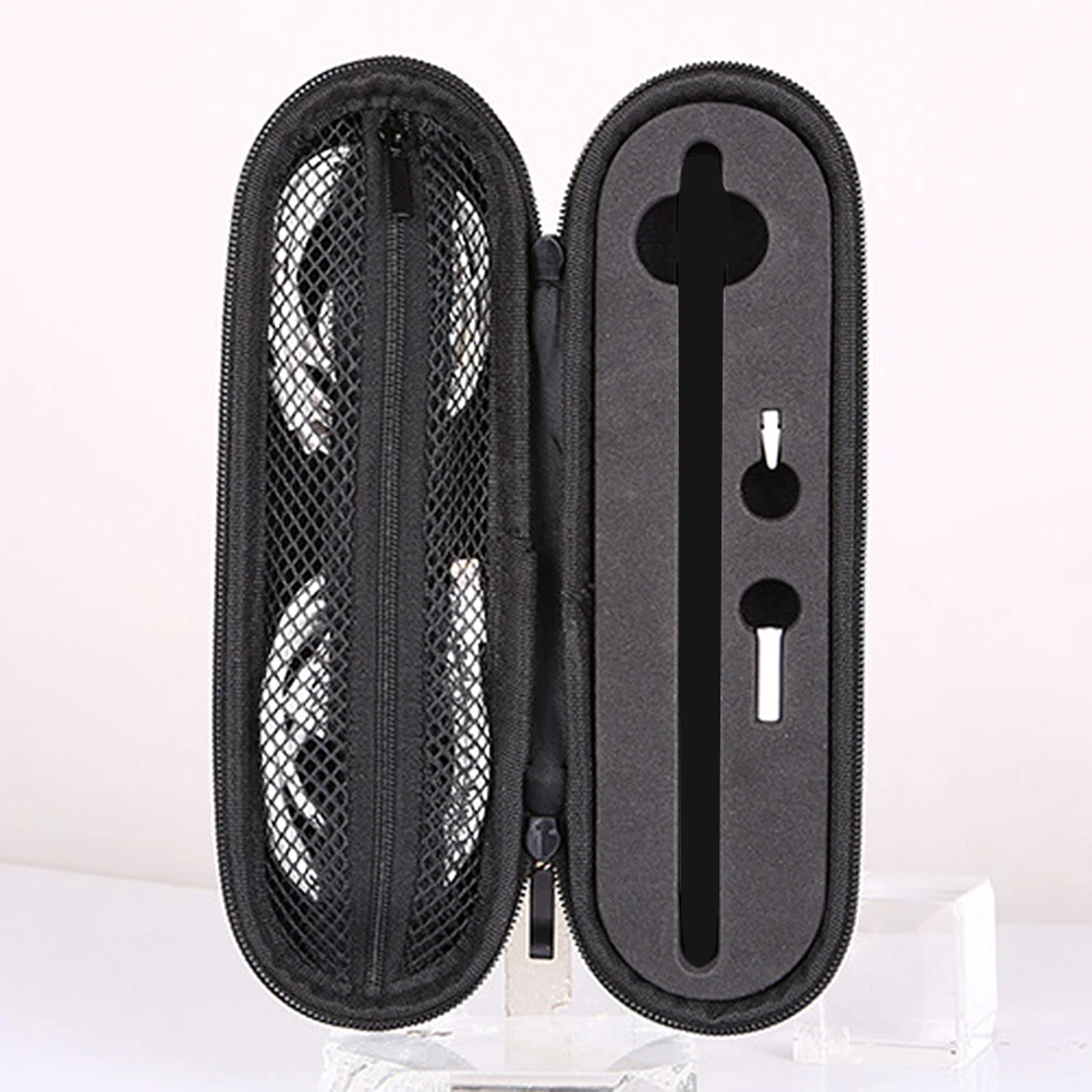 

Touch Screen Pen Case Stylus Pen Charging Cable Holder Accessories Carrying Case Compatible with Apple Pencil 2 (Black)