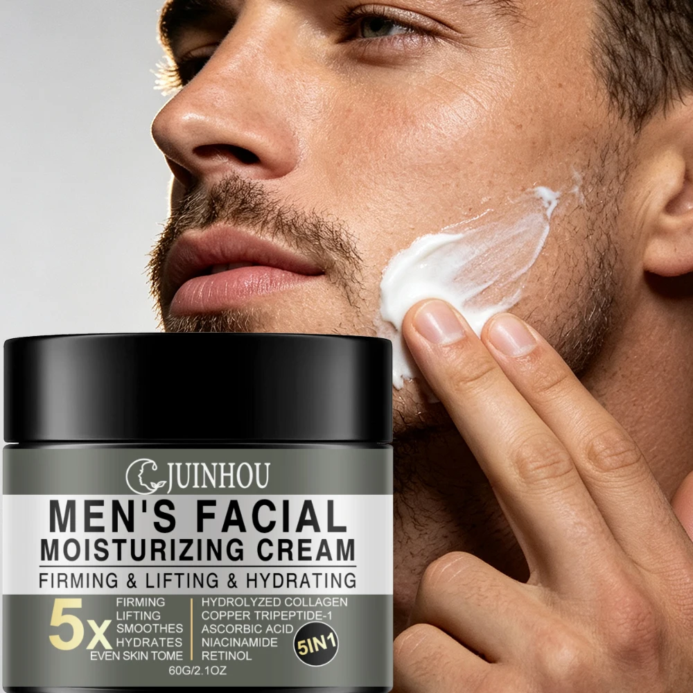 JUINHOU Crema Viso Uomo Anti-E - Tripeptide Collagen Boost recensione e prezzo