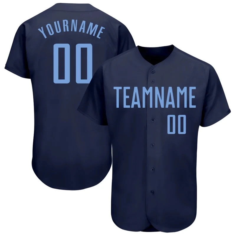 

Custom Blue Baseball Jersey Men and Women Section Shirt 3D Printed Shirt Casual Team Shirts Hip Hop Unisex Tops