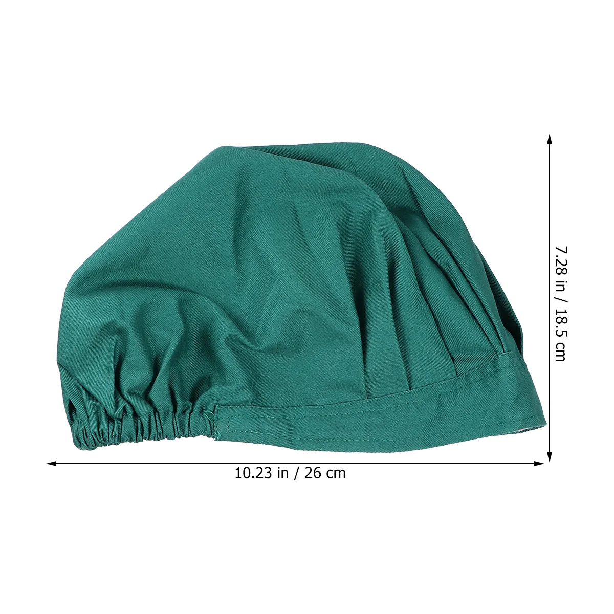 Gorro de médico y enfermera, gorro exfoliante estilo Bouffant, transpirable, absorción del sudor para cabello largo y corto, belleza de laboratorio médico