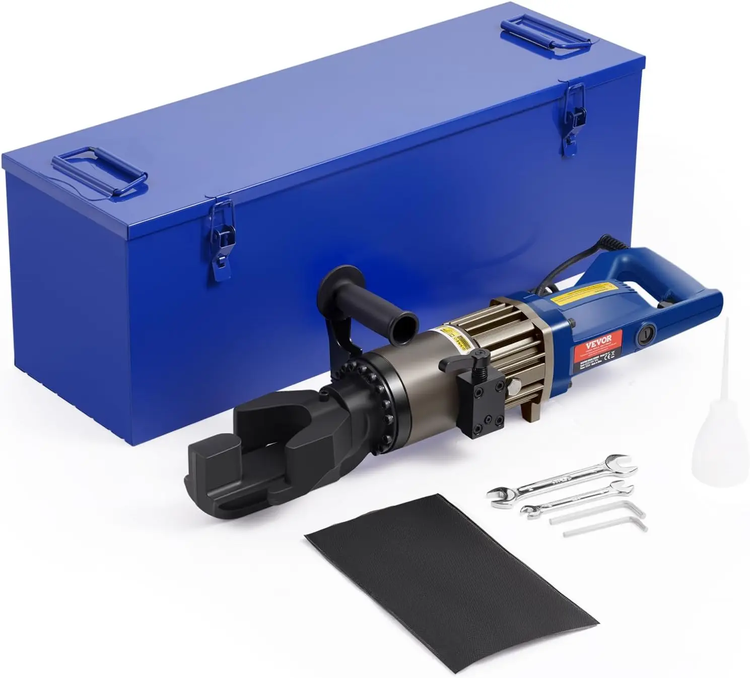 

Electric Hydraulic Rebar Bender, 1500W Portable Rebar Bending Machine, Bending up to 3/4 Inch #6 (6-20mm) within 4 Seconds