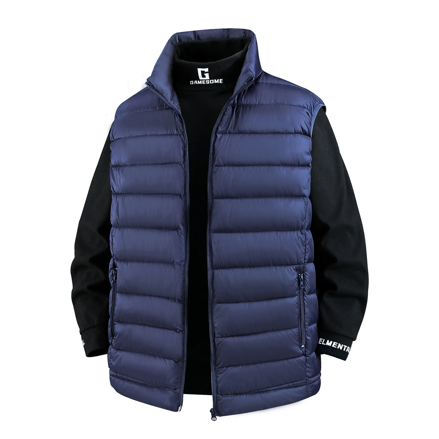 Autumn Winter Thick Vests Men 10XL 11XL Plus Size Padded Vests Male Fashion Casual Waterproof Vest Big Size 10XL