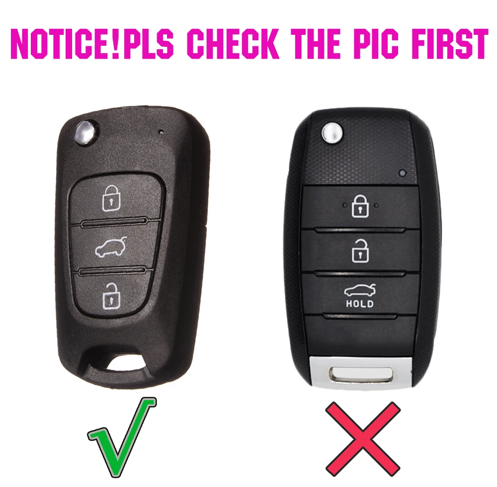 Silicone Key Cover Fit For Hyundai Solaris I20 I30 I35 Ix20 Ix35 For Kia Rio K2 K3 K5 Sportage Ceed Sorento Picanto Remote Case