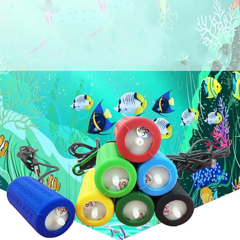 Aquarium USB Air Pump Durable and Quiet Fish Tank Oxygen Air Pump Mini Air Pump Mute with Energy Saving