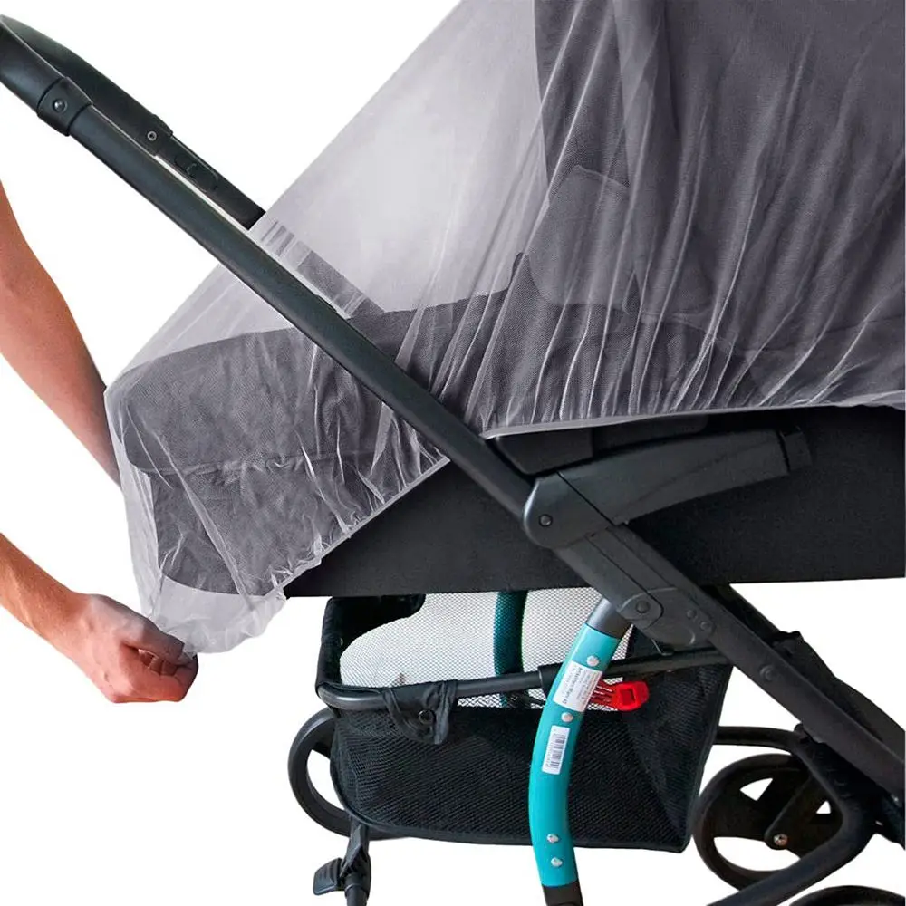 Stroller Accessories Full Cover Infant Protection Mesh Pushchair Mosquito Net Pushchair Anti-bug Netting  Mosquito Net