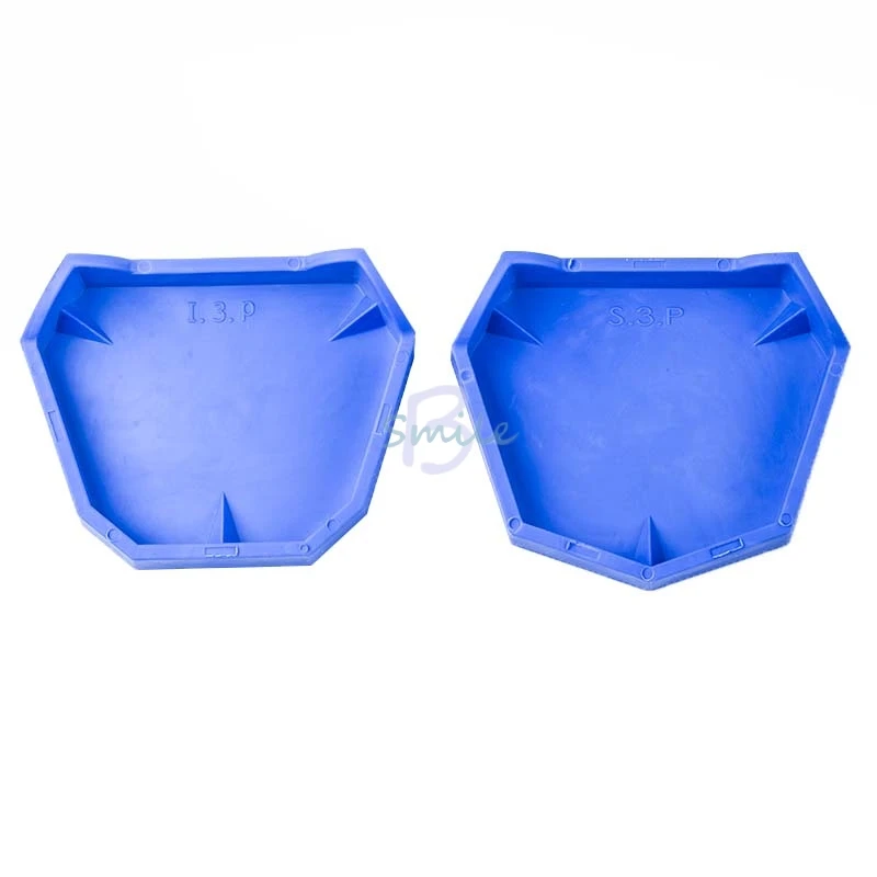 new 2 pcs/pair Include 3 size dental model base set Dental mold plaster base Dental laboratory front base set for dental item