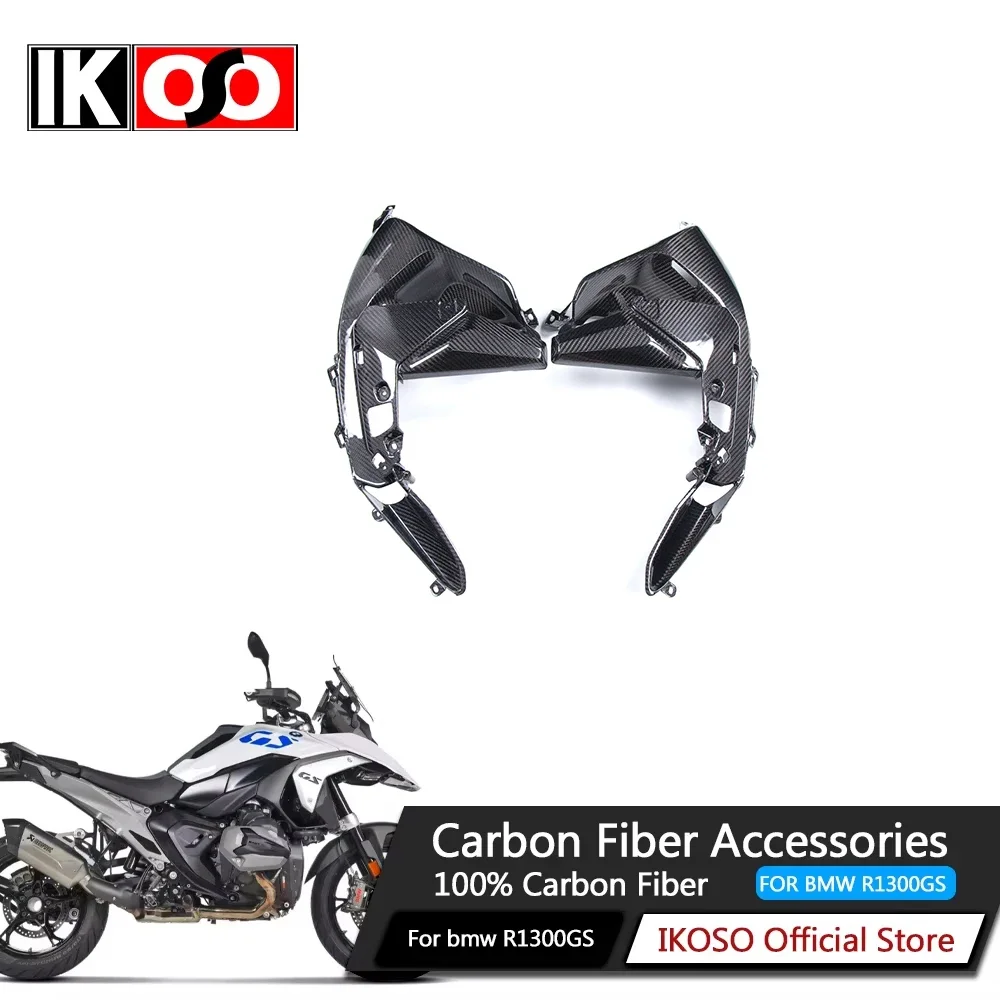 Motorcycle Side fairing side plate 3K Dry Pure 100% Carbon Fiber Side Fairing Modified Accessories For BMW  R1300GS 2024