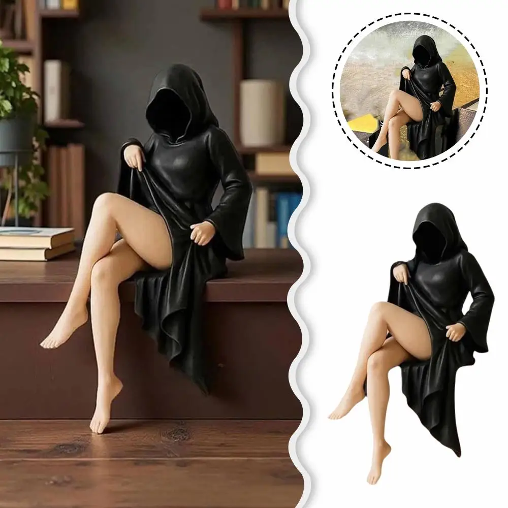 

Готическая жуткая настольная скульптура, подходящая для настольного дома, уникальный дизайн, скульптура для дисплея, садовый декор, Хэллоуин, день рождения, G I3u7