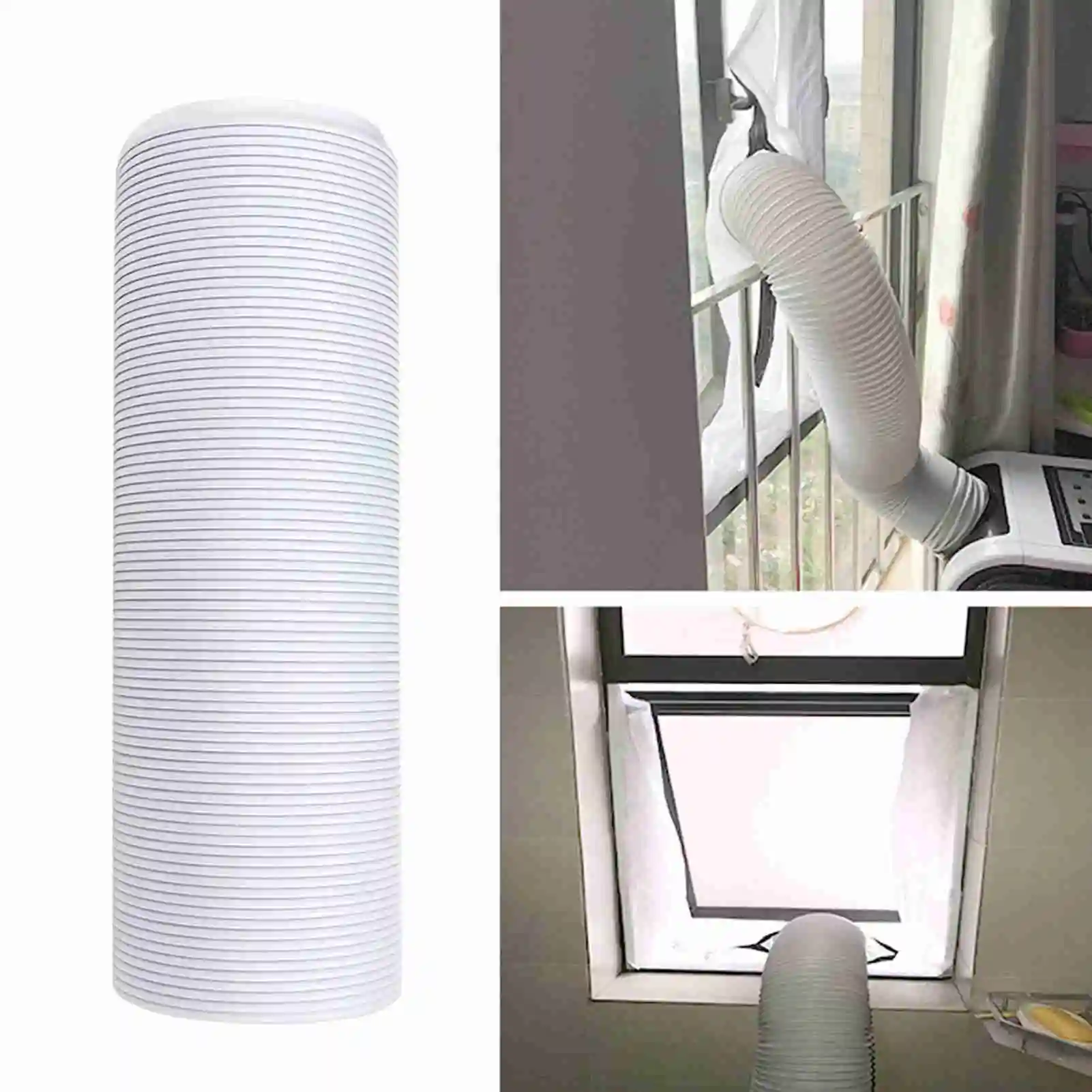 

Portable Universal Flexible Air Conditioner Exhaust Hose Tube Replacement Parts