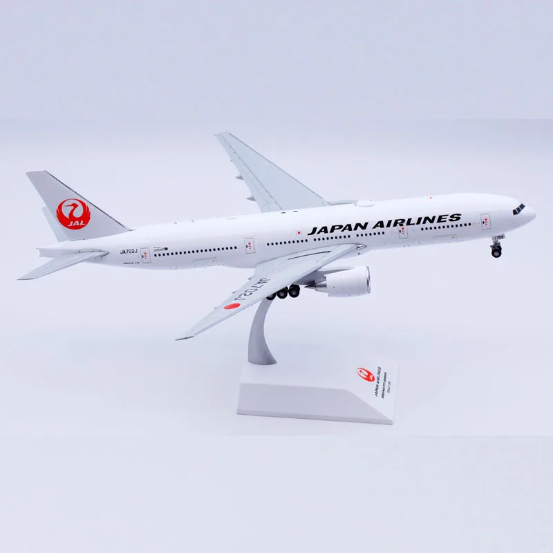 SA2043 Alloy Collectible Plane Gift JC Wings 1:200 Japan Airlines JAL Boeing B777-200 Diecast Aircraft Model JA702J With Stand