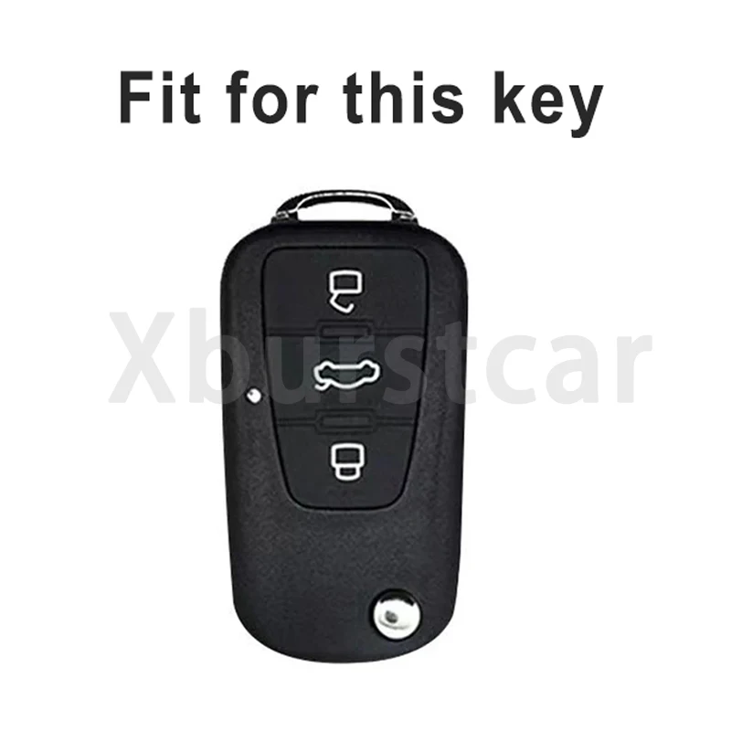 TPU Car Key Case Cover 3 Buttons Shell Fob for MG MG3 MG5 MG6 MG7 GT GS FOR Roewe 350 360 750 W5 Auto Accessories