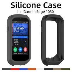 Case for Garmin Edge 1050 Silicone Soft Protective Cover Accessories for Edge 1050 GPS Stopwatch Bicycle Computer Protector Case