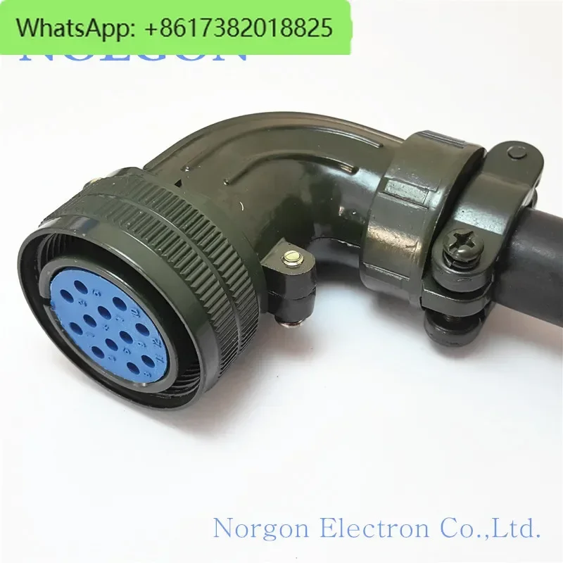 Computer horizontal plane aviation plug PB32-10 core 12 core 14 aviation socket