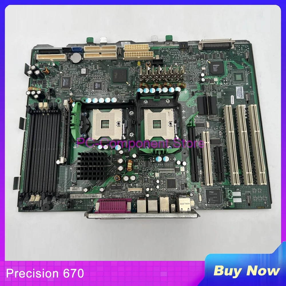 Workstation Motherboard For Dell Precision 670 0U7565 0X0392 0XC837 0Y9655