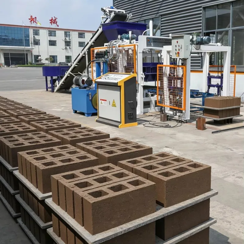 Customized Small Cement Brick Making Machine Manual Diesel Hollow Block Machine High Precision Fast Forming Machine