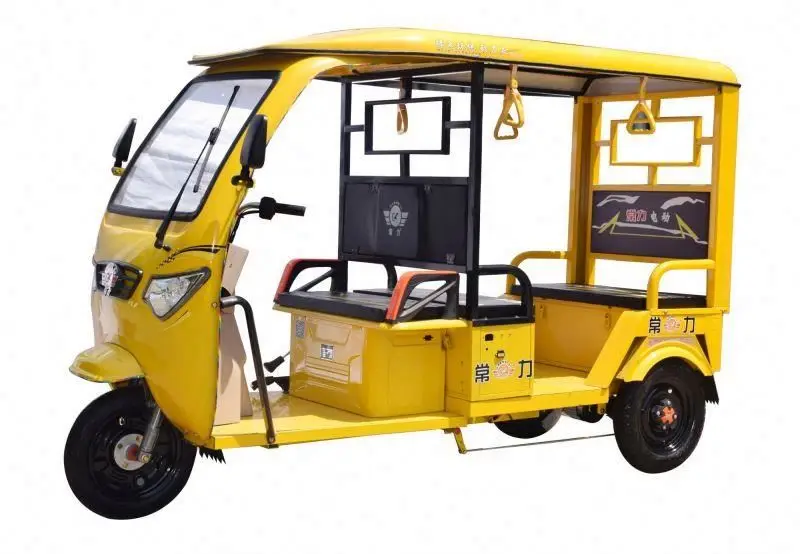 Electric Tricycle Taxi Chang Li Tuk Tuk Taxi Moto Taxi