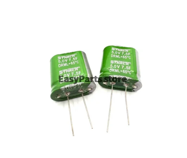 1/5PCS Combined super farad capacitor with 5V 7.5F, power supply backup component