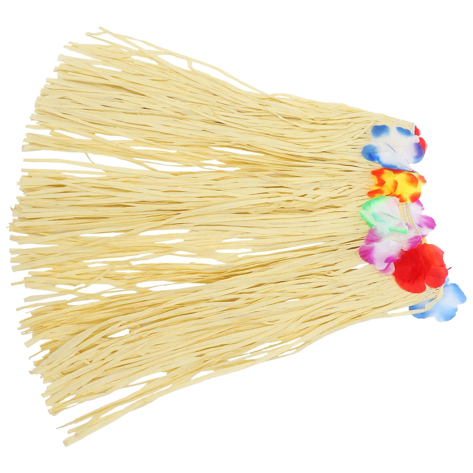 Hula Grass تنورة قسط الرافية هاواي ملابس رقص مرونة الخصر قابل للتعديل للبالغين مهرجان أداء الحفلات ديكور Luau