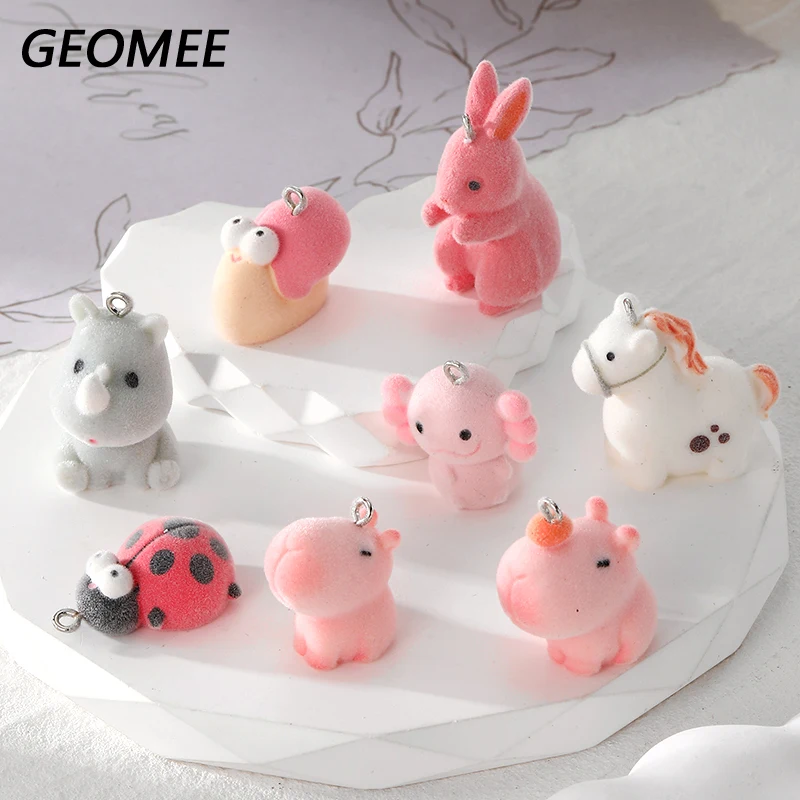 2Pcs Lots Flocking … - image