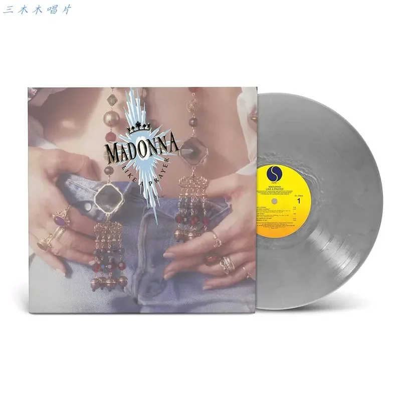 Disco de vinilo plateado de Madonna Like A Prayer para Madonna