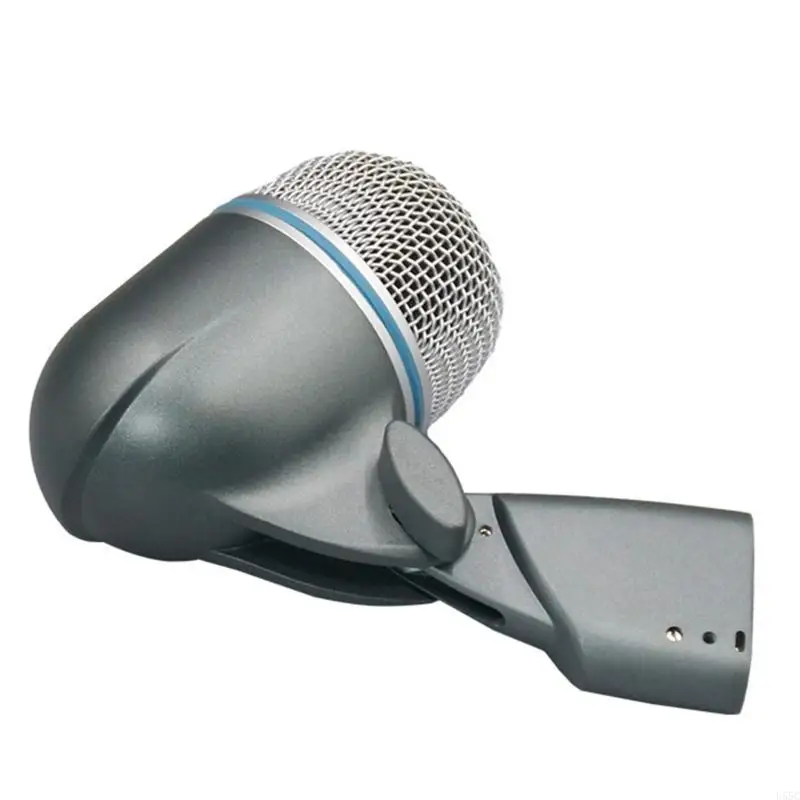 

U55C BETA52A Drum Microphones Instrument Dynamic Mic Snares Kick Big Bass Metal Body Supercardioid Mic for Bass Instrument