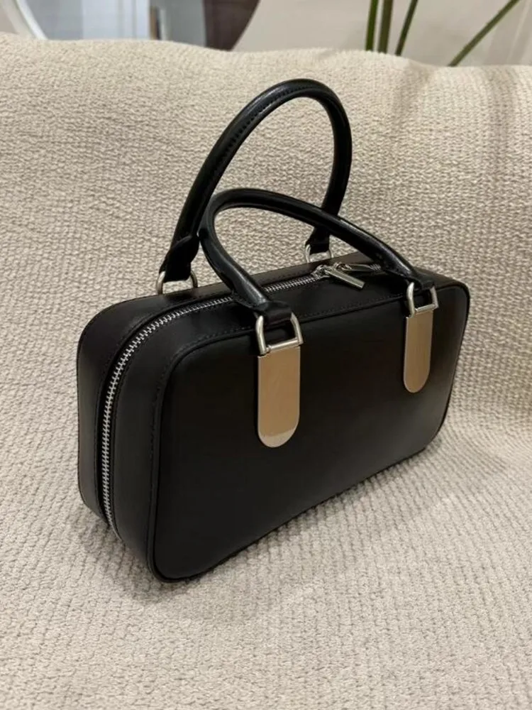 Borsa a tracolla Vintage in vera pelle di vacchetta da donna di nuova concezione borsa a tracolla da donna elegante da ufficio