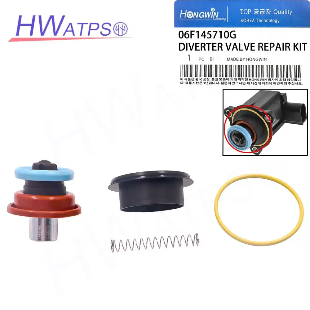 Turbo Diverter Valve Repair Kit 06F145710G 06F145710B 06H145710D For VW Golf GTI MK5 MK6 Passat Tiguan Audi A3 A4 2.0T FSI TSI