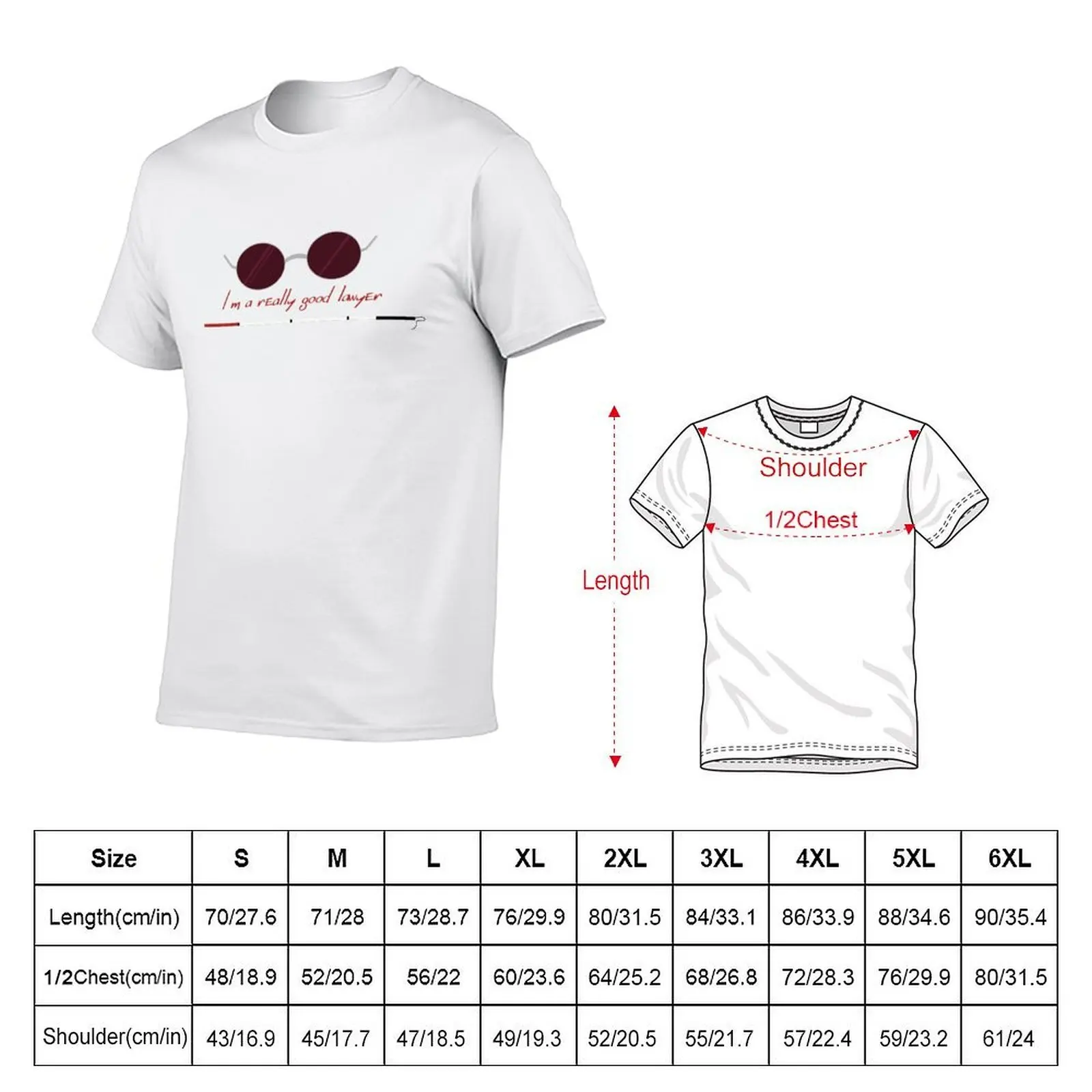 I'm A Really Good Lawyer Matt Murdock T-Shirt man t shirts for men anime t shirts for man T-Shirt