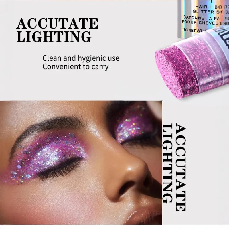 جل لامع متعدد الاستخدام للعيون والشفاه والجسم عالي الكثافة لامع للحفلات ومكياج مقاوم للماء لظلال العيون #4