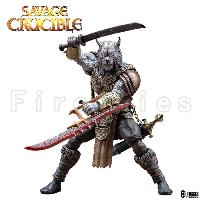 

1/12 7inches Harbinger Studios Savage Crucible Action Figure Brynyar Vael Naraka Anime Model Collection Toy For Gift