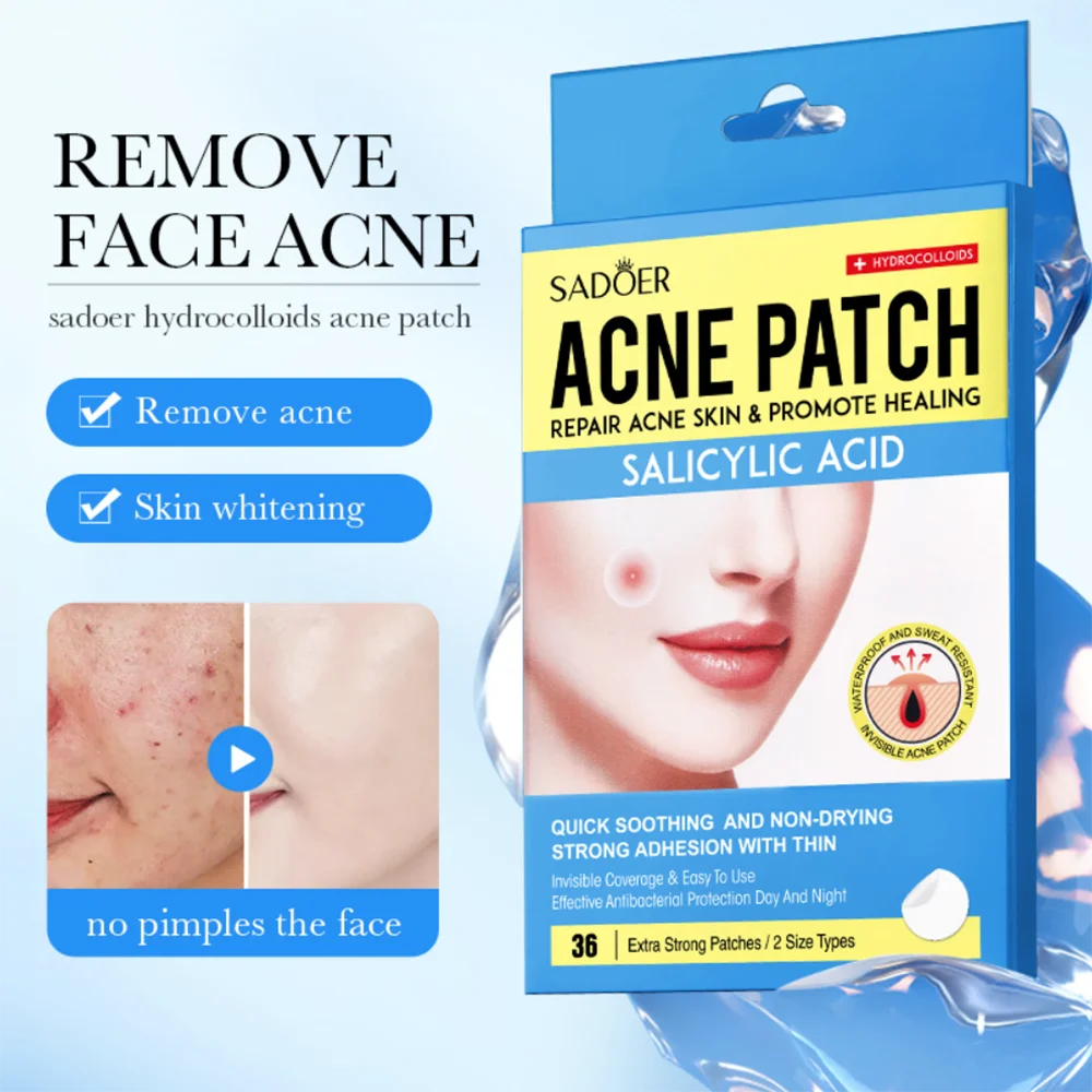 

Parches Para Granos Espinillas El Acné Pimple Patches With Salycilic Acid For Face Maschere Skin Care Viso Maseczki Do Twarzy