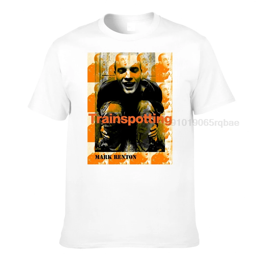 Renton Trainspotting Men T Shirts High Quality Fashion Brand Casual T Shirt Camisas Movie Ewan Mcgregor Robert 3D Tshirts