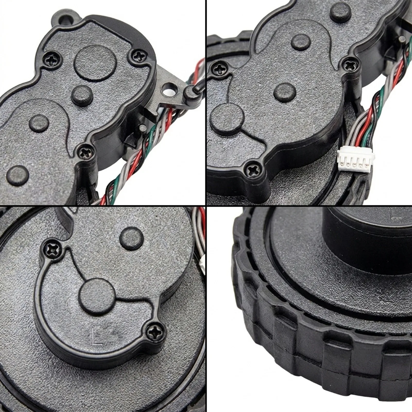 Robot Vacuum Maintenance Robot Vacuum Wheel Robot Vacuum Replacement Wheel Cleaning Accessory Left Right Wheel Design
