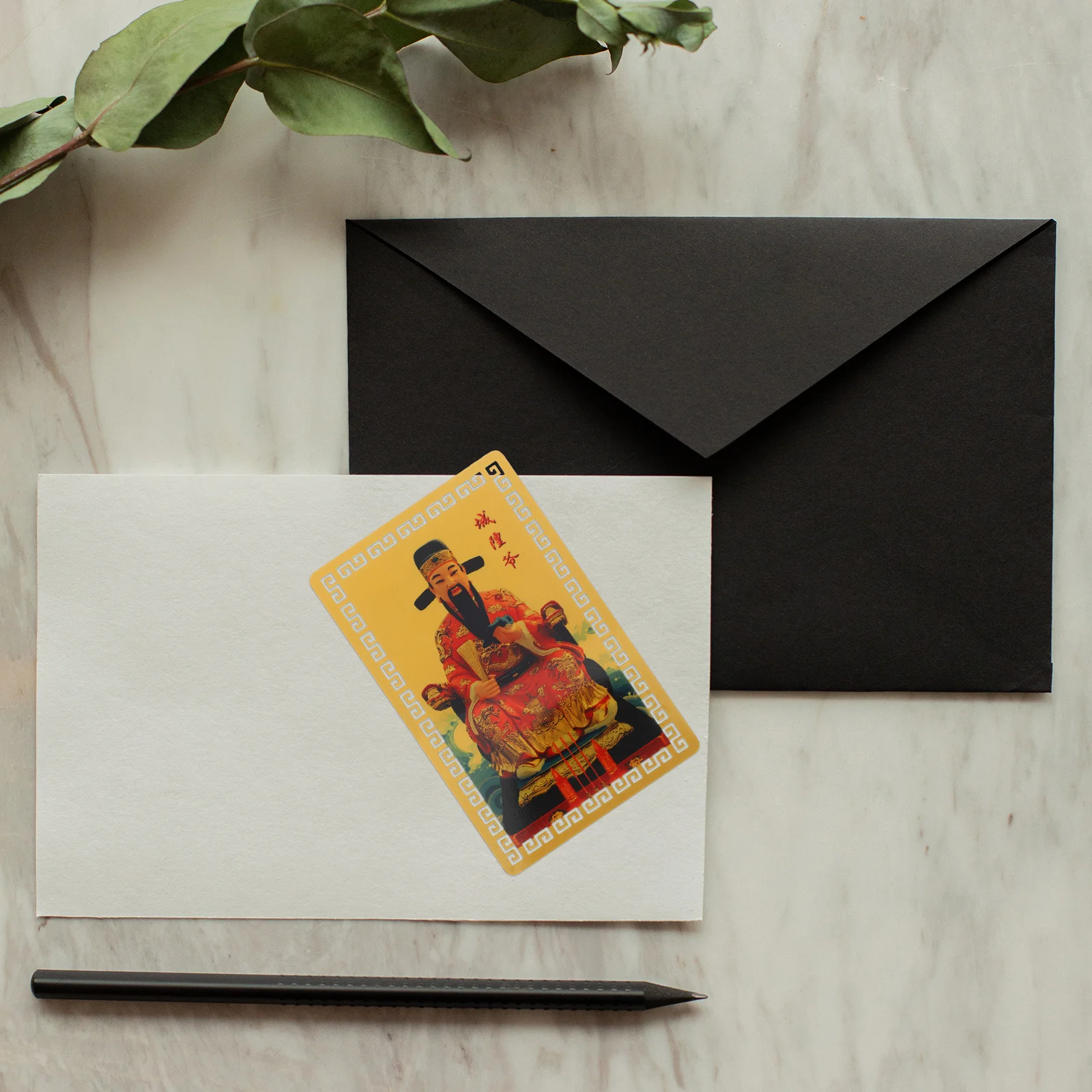 

2024 Year of Dragon Taisui Card Chinese Traditional Amulet Fengshui Auspicious Protection Card for Home Decor Gifts