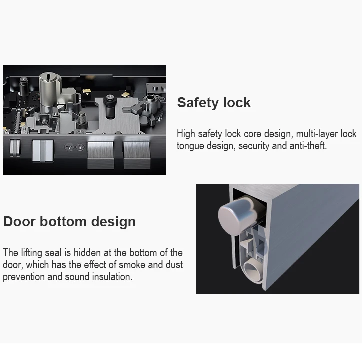 بوابة فيلا حديثة عالية الجودة منحوتة بشكل جيد ومضادة للسرقة ودخول مخصص للأمن المدرع من الألومنيوم باب مدخل أمامي خارجي #5