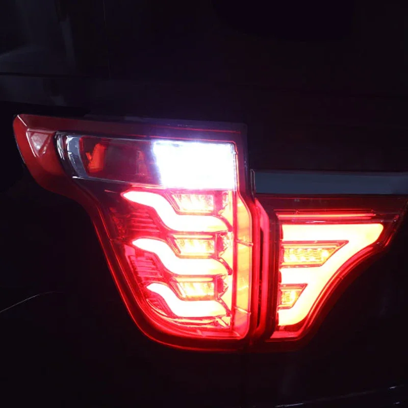 LED Sequential Light Taillight Assembly Back Rear Lamp for Ford Explorer  2011-2015