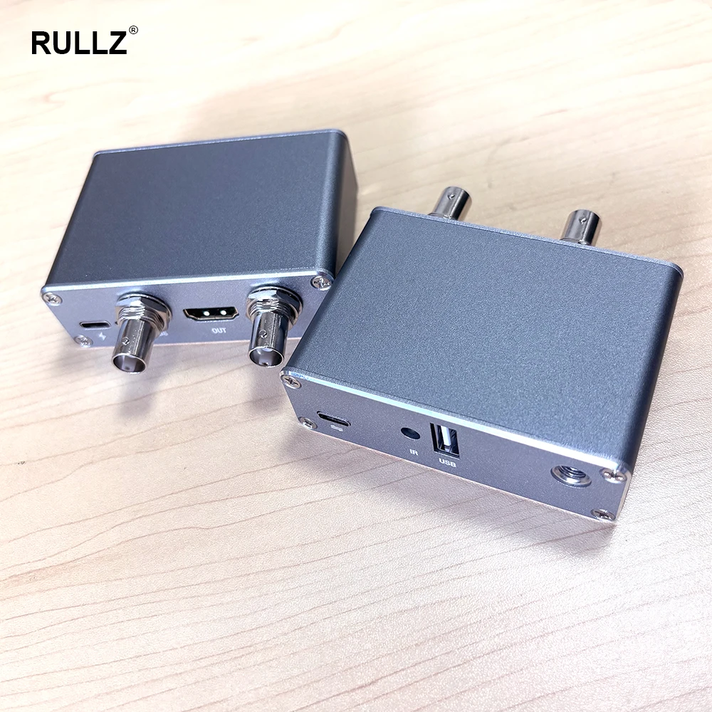4K UVC To SDI HDMI CVBS Converter Adapter for DJI Pocket 3 4 Pro 4P Action 5 6 for Insta360 X3 X4 X5 for GoPro Hero13 USB Camera