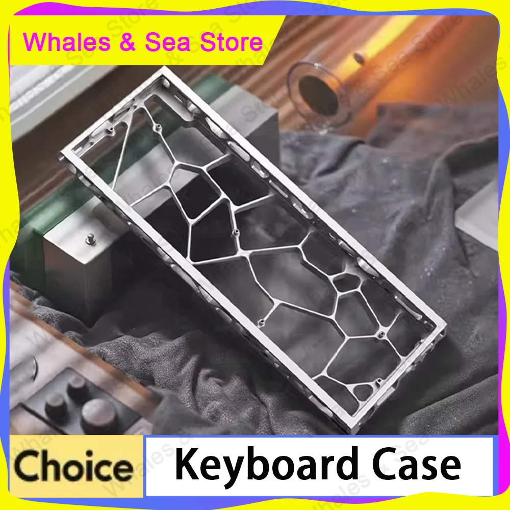

Holy60 Wooting 60he Gh60 Aluminum Keyboard Case Shell 60% Keys Layouts For Mad 60he Raven61 Aula Win60 Gt60 Gaming Keyboard Gift