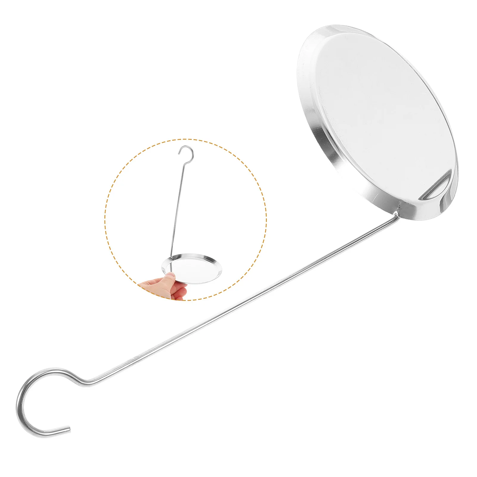 

Non-Stick Snack Mold Stainless Steel Frying Handle Spoon for Pancakes Fritters Shrimp Cakes Kitchen Cooking Utensil Frying