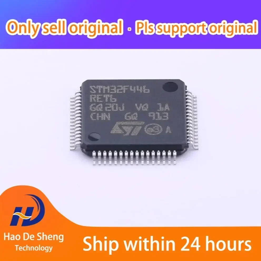 

10 шт./лот STM32F446RET6 446RET6 LQFP-64 новый оригинальный в наличии