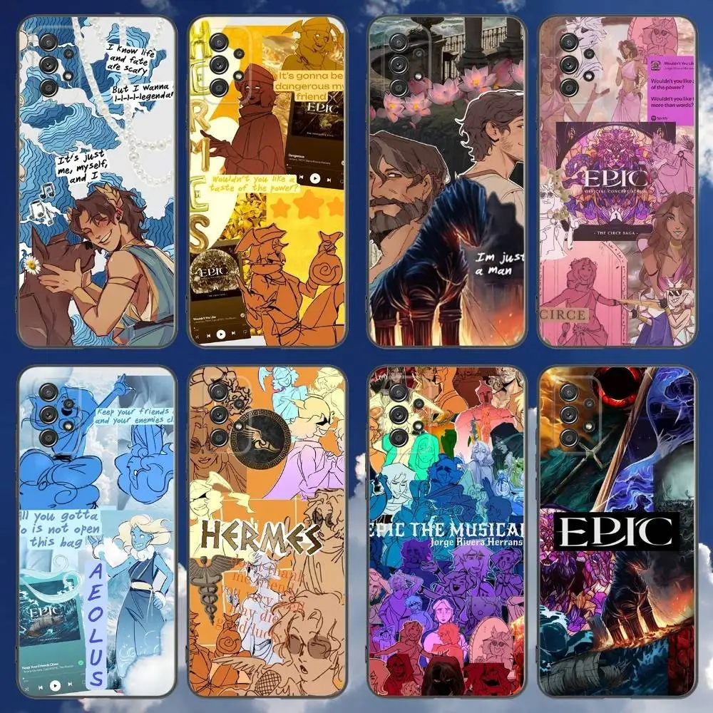 

Epic The Musical Phone Case For Samsung Galaxy A 91,80,73,72,71,53,52,51,22,5G Shockproof Soft Black Cover