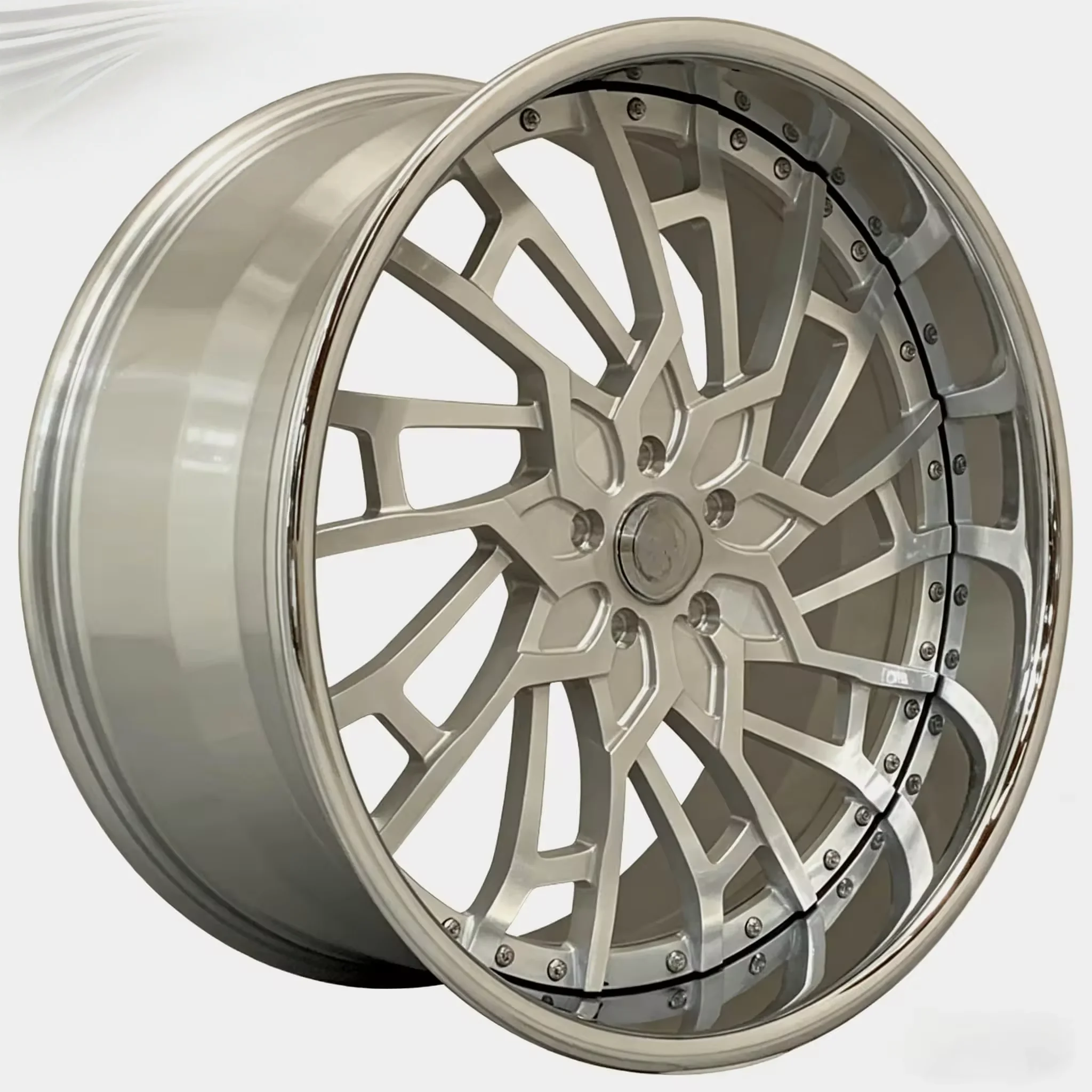 

Hot-selling Custom New Aluminum Alloy Forged Wheels 5x112/120/114.3 PCD Deep Dish Concave Design 18-22 Inch High End Retrofit
