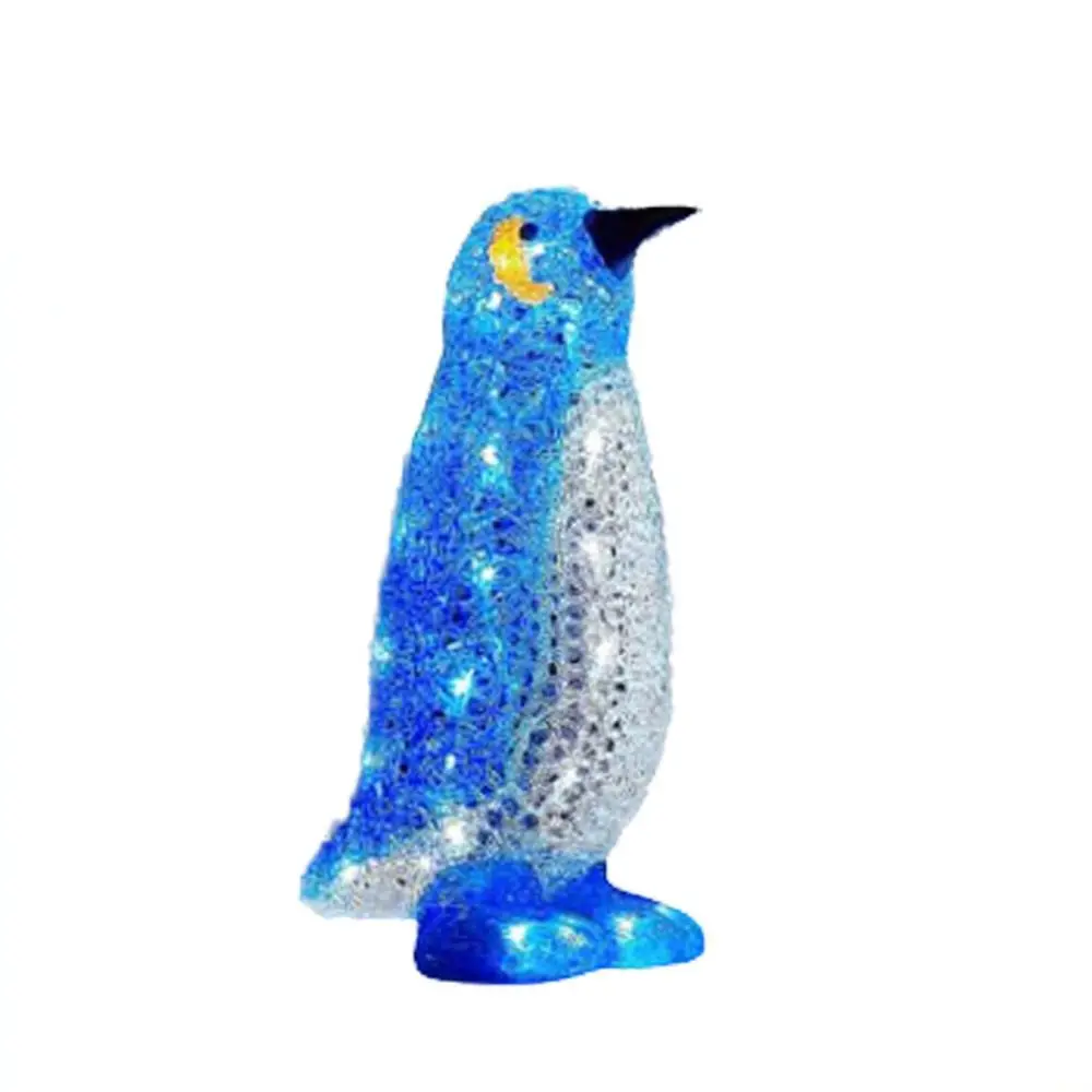 Outdoor Acrylic Penguin Christmas Decoration Lighting Festival Garden Yard Ornament Modern Holiday Atmosphere Light